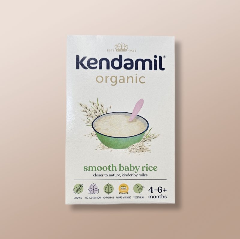 Kendamil - Organic Smooth Baby Rice 4-6+M 120g