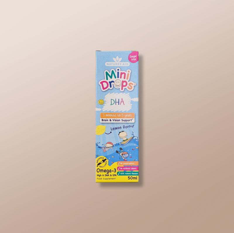 Natures Aid - Mini Drops DHA 50ml
