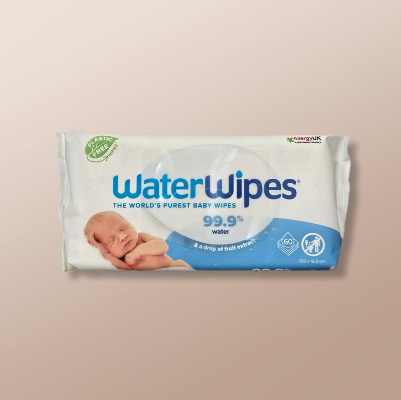 Waterwipes - 99.9% Water Cleansing Wipes x60