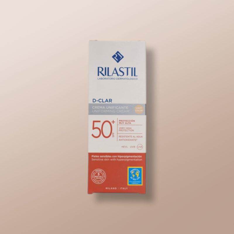 Rilastil - Sun System D-Clar Uniforming Cream Light Color SPF 50+ 50ml