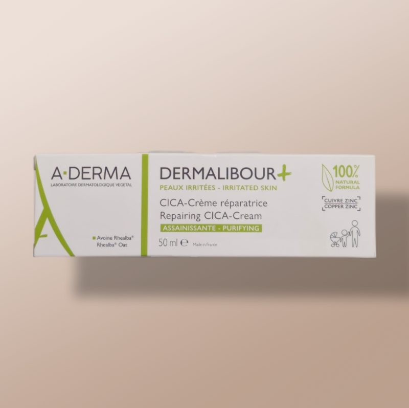 A-Derma Dermalibour+ Repairing Cica-Cream 50ml