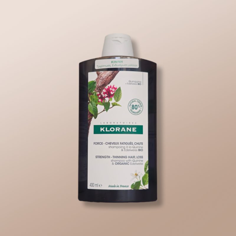 Klorane Strength-Thinning Hair Loss Shampoo With Quinine & Organic Edelweiss 400ml