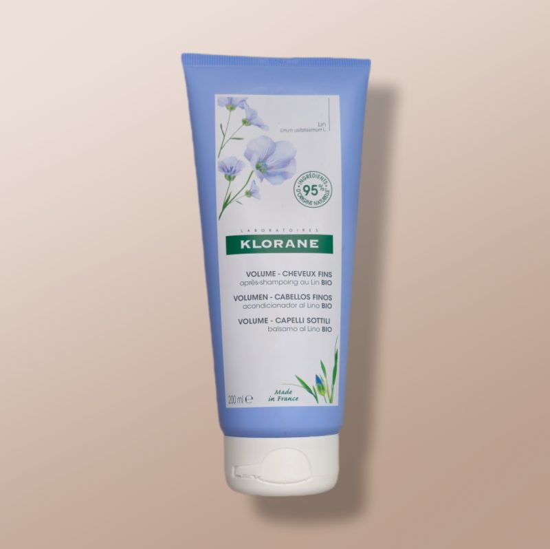 Klorane Volume-Fine Hair Conditioner With Organic Flax 200ml