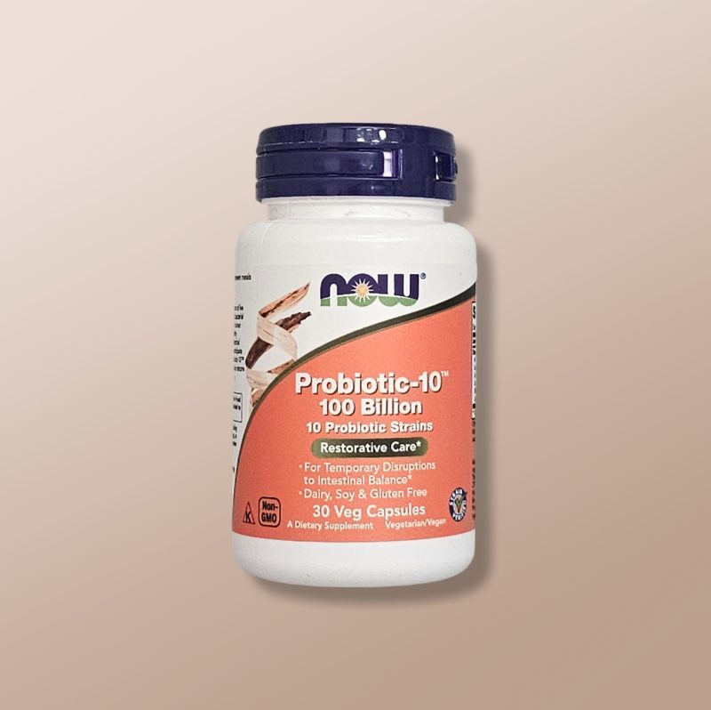 Now - Probiotic-10 100 Billion x30 Veg Capsules