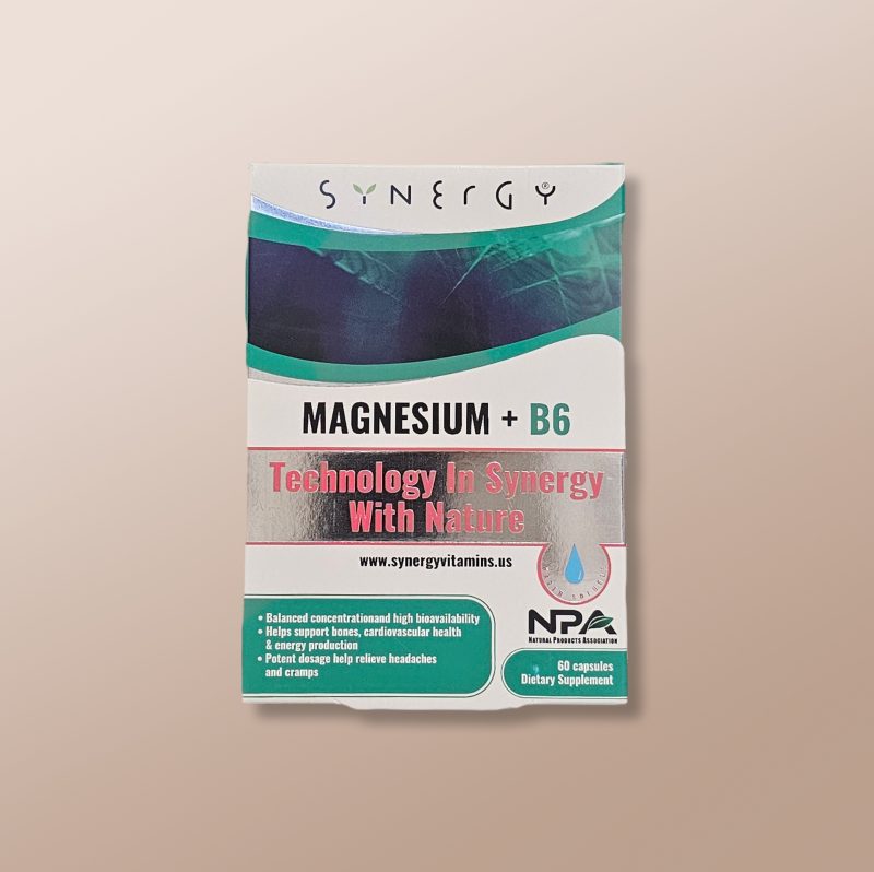 Synergy - Magnesium + B6 x60 Capsules
