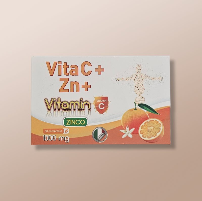 VitaC+ Zn+ 500mg/10mg x30 Tablets