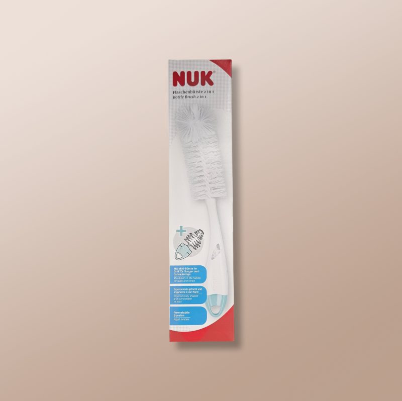 Nuk - Baby Bottle Brush 2in1
