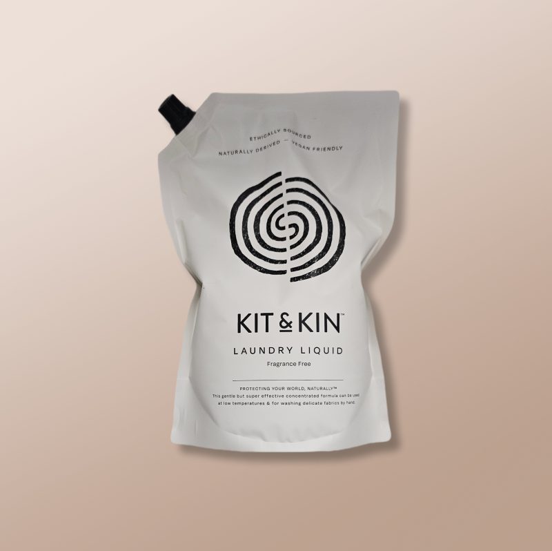 Kit&Kin - Laundry Liquid Fragrance Free Refill Pouch 1L