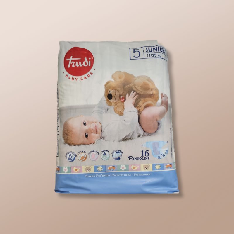 Trudi Baby Care - Diaper Junior 5 (11-25 kg) 16Pcs