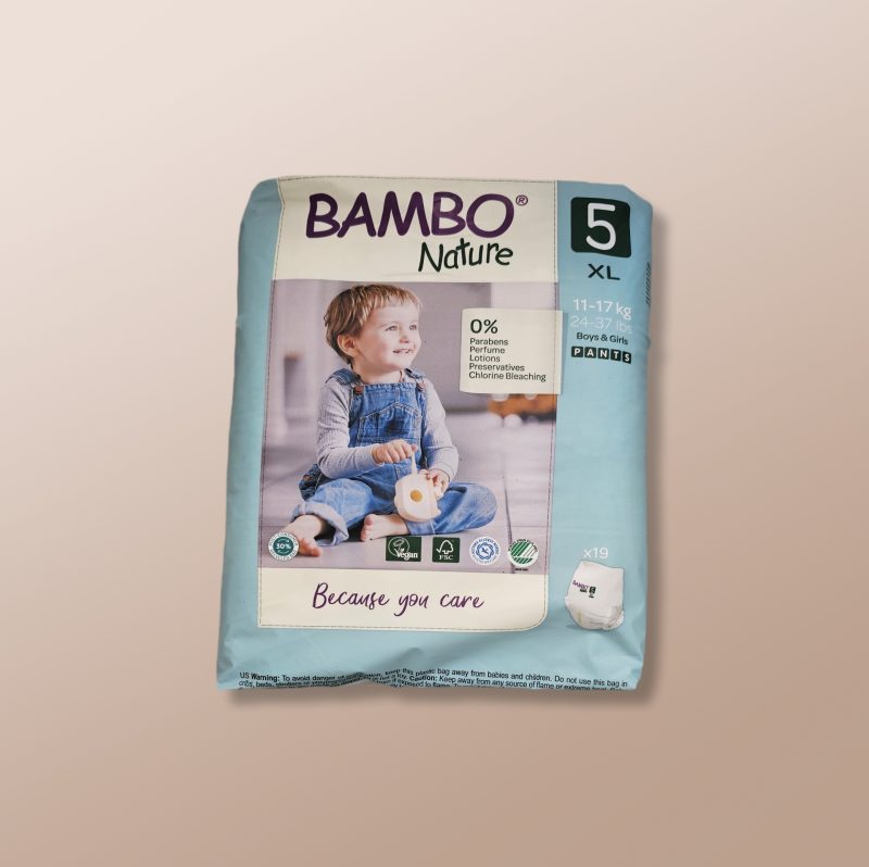Bambo Nature - Diaper Slip 5 XL (12-18kg) 22Pcs