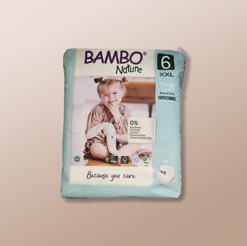 Bambo Nature - Diaper Pants 6 XXL (15+kg) 18Pcs