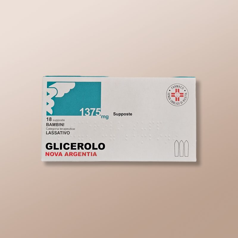 Nova Argentia - Children Glicerol Suppositories 1375mg x18