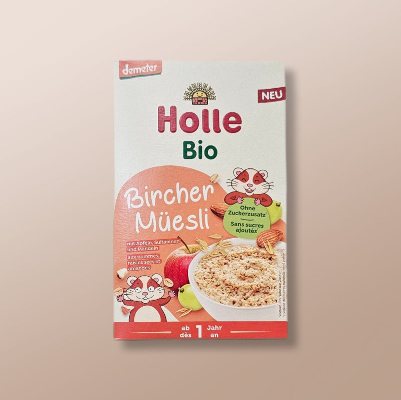 Holle Bio - Organic Bircher Muesli Wholegrain +12m 200g