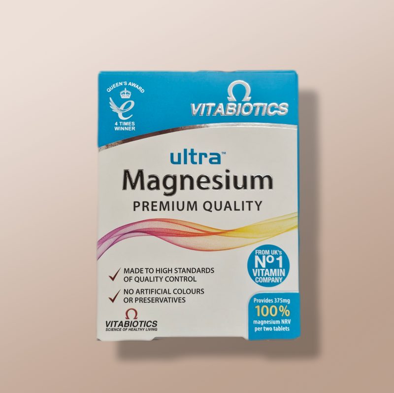 Vitabiotics - Ultra Magnesium 375mg X60 Tablets
