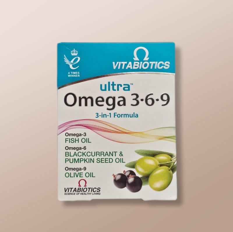 Vitabiotics - Ultra Omega 3-6-9 x60 Capsules
