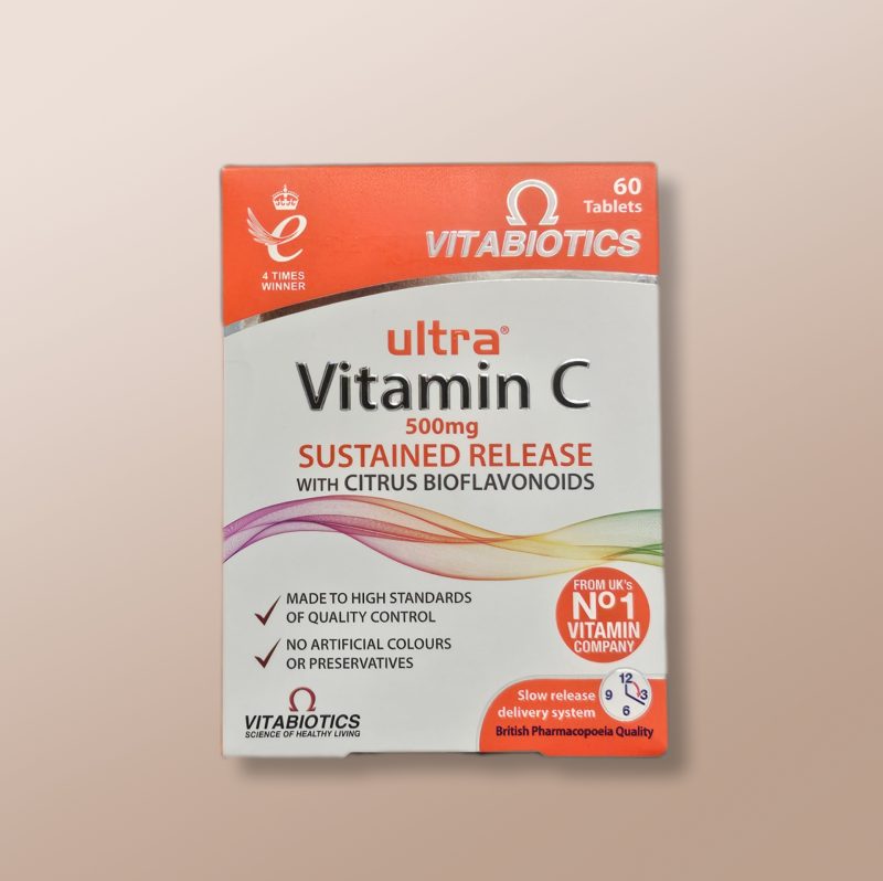 Vitabiotics - Ultra Vitamin C 500mg x60 Tablets