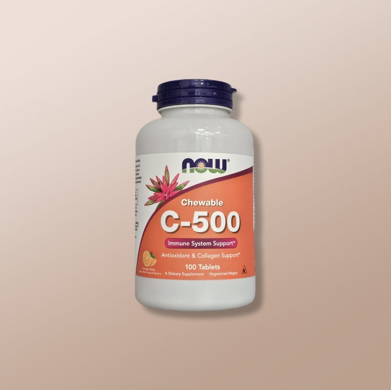 Now - Chewable Vitamine C-500 x100 Tablets