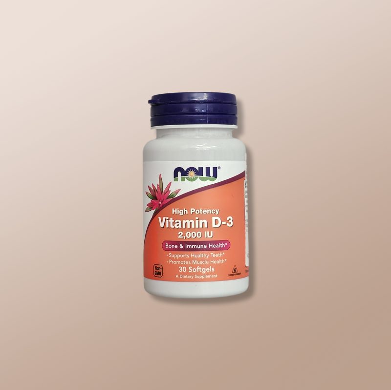 Now - Vitamin D-3 2000IU x30 Softgels