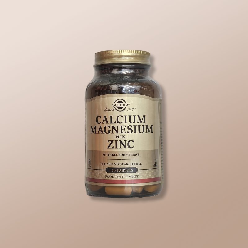 Solgar - Calcium Magnesium plus Zinc x100 Tablets