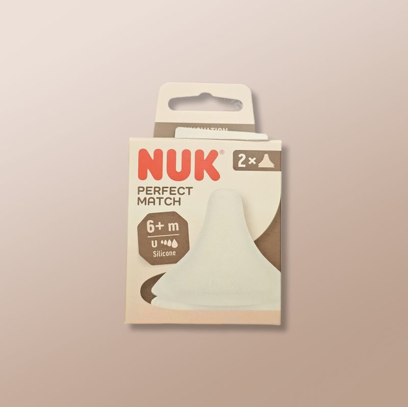 Nuk - Perfect Match Silicone Teat +6m x2