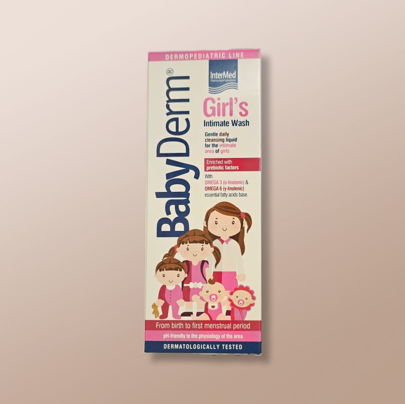 BabyDerm Girl's Intimate Wash 300ml