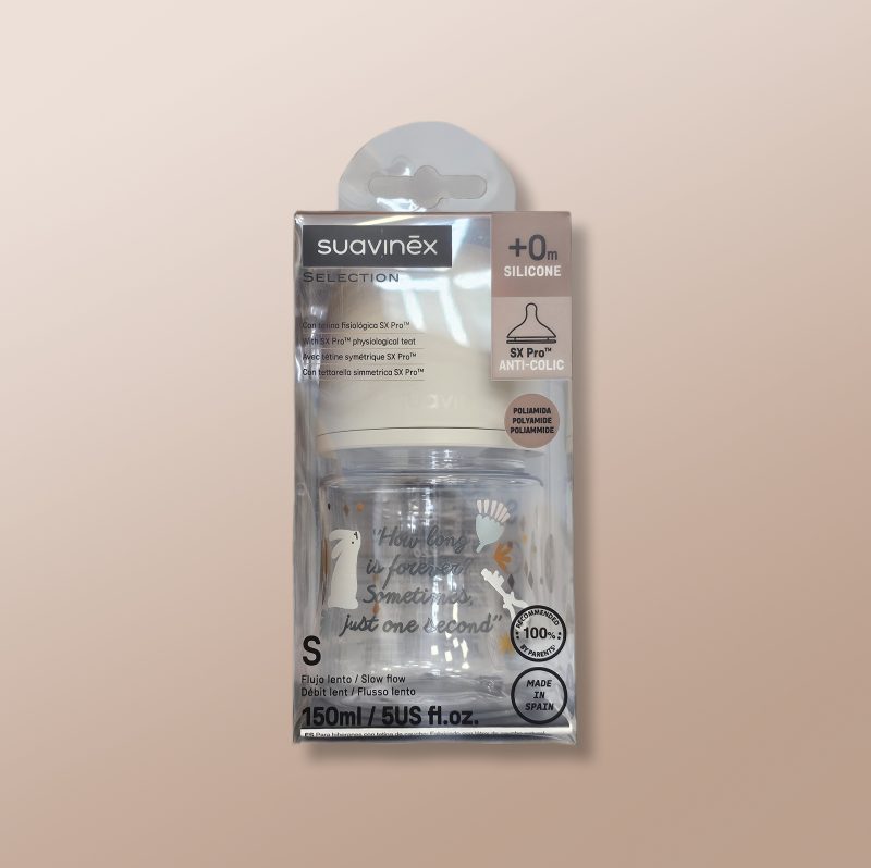 Suavinex - Baby Bottle Silicone Teat +0m 150ml