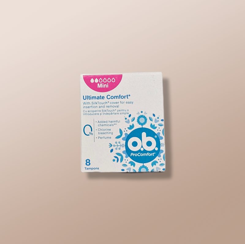 O.B. ProComfort - Tampon Ultimate Comfort Mini 8Pcs