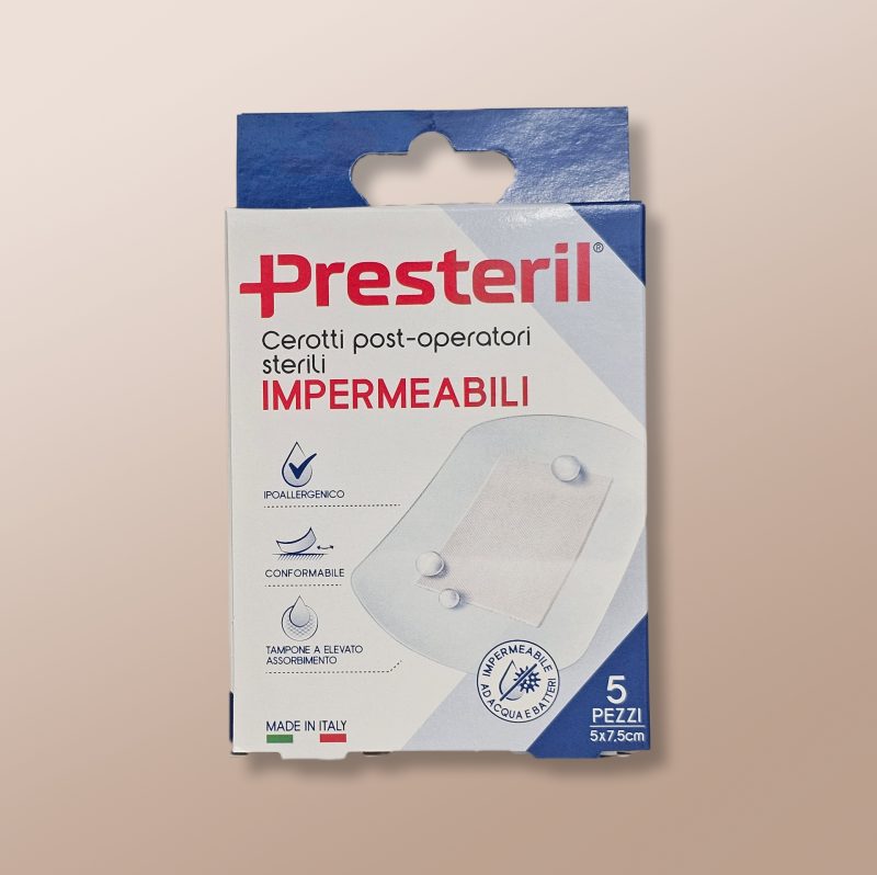 Presteril - Post-Operative Plaster 5x7.5cm 5Pcs
