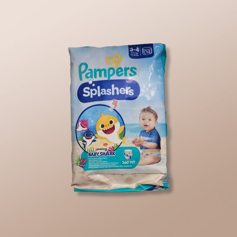 Pampers Splashers 3-4 (6-11kg) 12Pcs