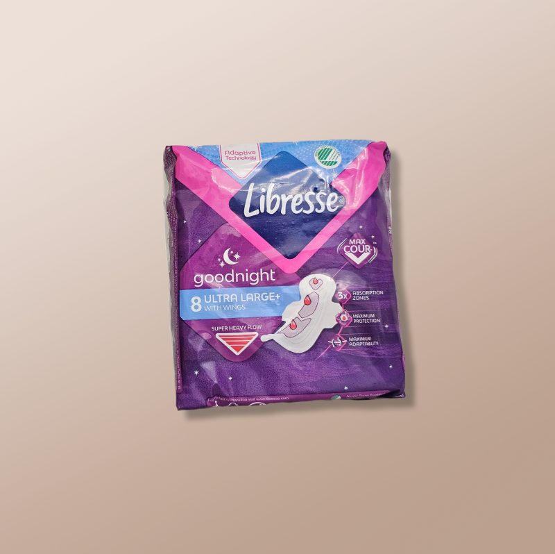 Libresse - Goodnight  Ultra Plus Large Super Heavy Flow 8Pcs