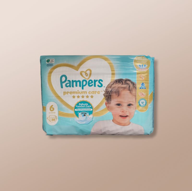 Pampers Premium Care 6 Diapers (13-18Kg) 38Pcs