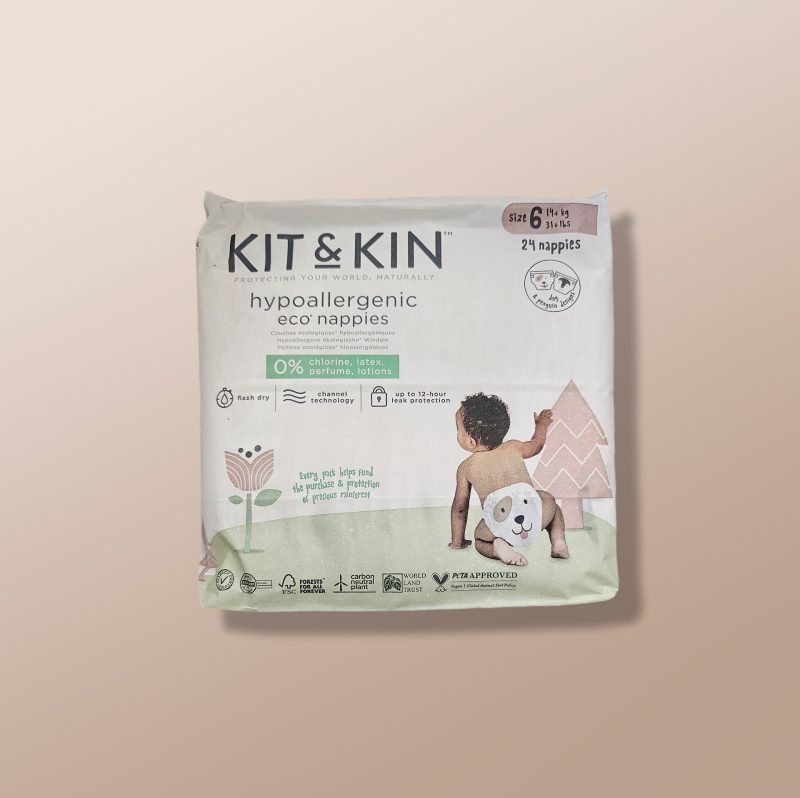 Kit&Kin - Eco-Nappies 6 ( 14+Kg) 24Pcs