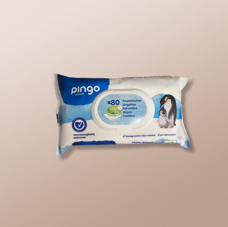 Pingo - Ultra-Soft Wet Wipes x80