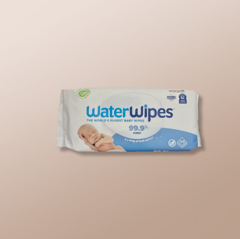 Waterwipes – 99.9% Water Cleansing Wipes x48