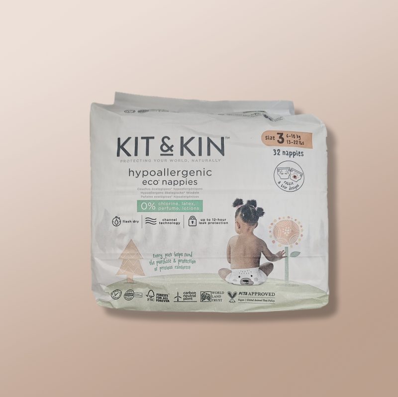 Kit&Kin - Eco-Nappies 3 (6-10Kg) 32 Pcs