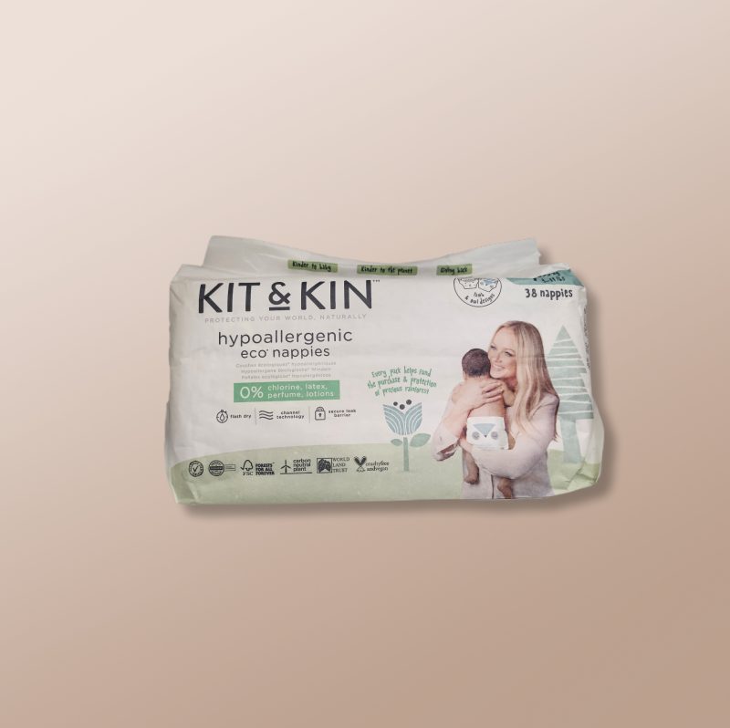Kit&Kin - Eco-Nappies 1 (2-5Kg) 38Pcs