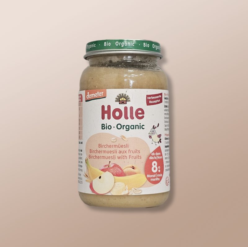 Holle Bio - Birchermuesli With Fruits Puree +8m 220g