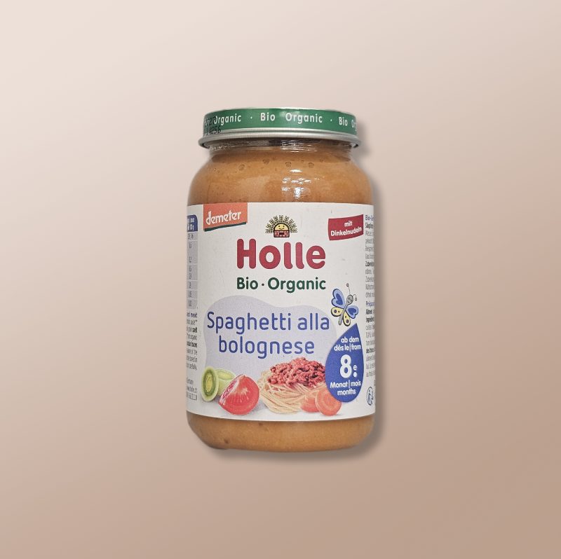 Holle Bio - Spaghetti Bolognese Puree +8m 220g