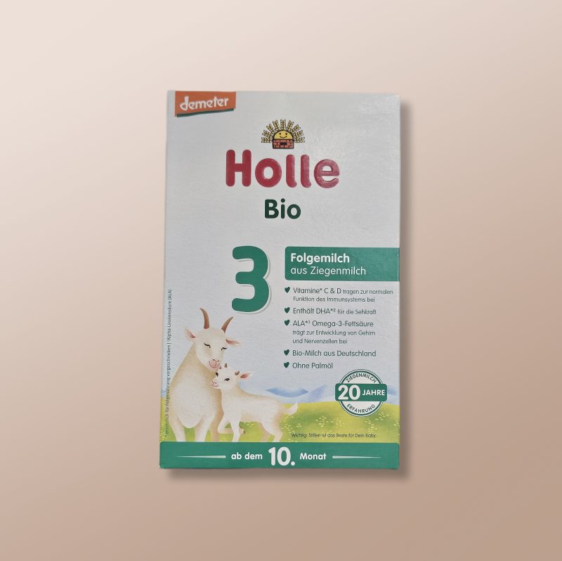 Holle Bio - Organic Follow-On Goat Milk 3 +10m 400g