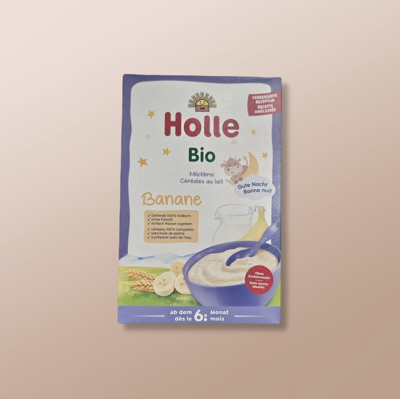 Holle Bio - Organic Banana Milk Porridge +6m 250g