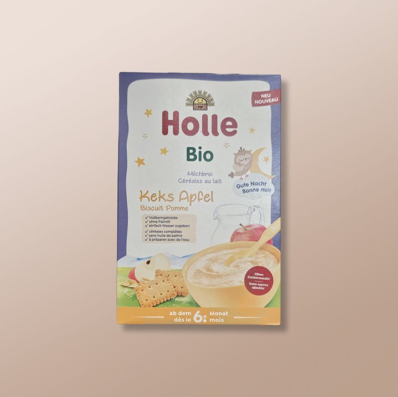 Holle Bio - Organic Milk Porridge Cookie Apple +6m 250g