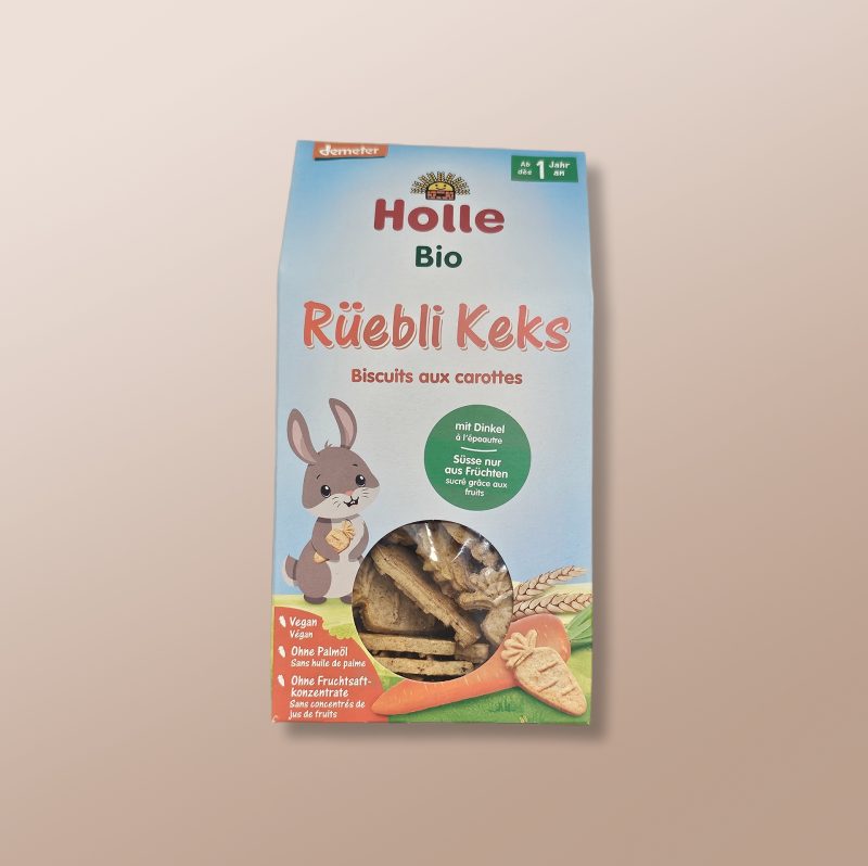 Holle Bio - Organic Carrot and Spelt Biscuit 125g