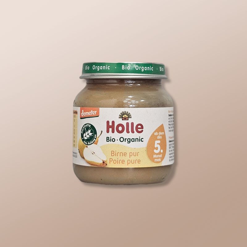Holle Bio - Pear Puree +5m 125g