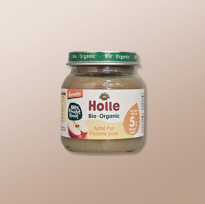 Holle Bio - 100% Apple Puree +5m 125g