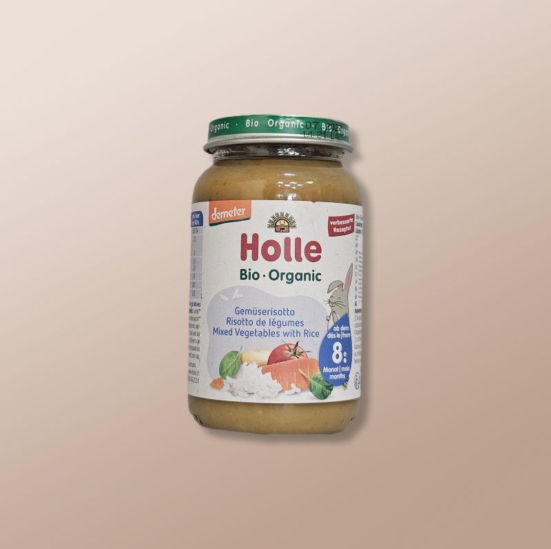 Holle Bio - Mixed Vegetables With Rice +8m 220g