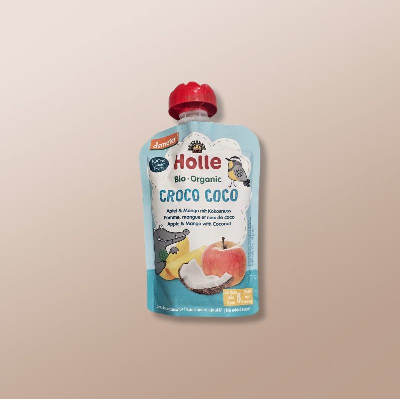 Holle Bio - Croco Coco Pouch +8m 100g