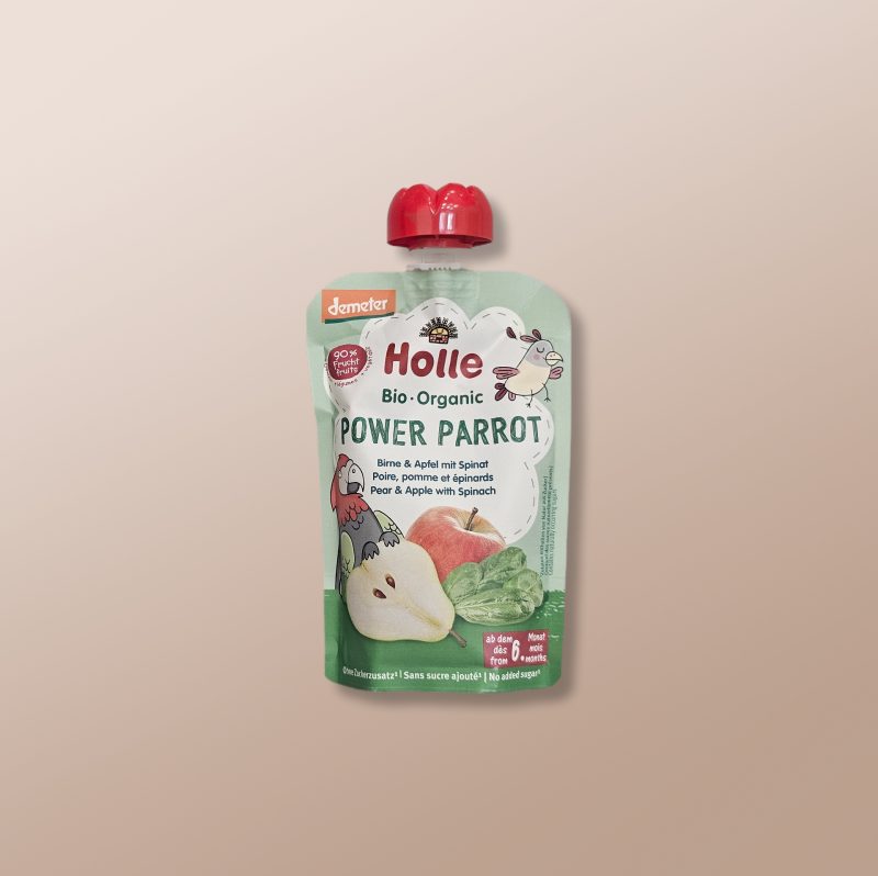 Holle Bio - Power Parrot Pouch +6m 100g
