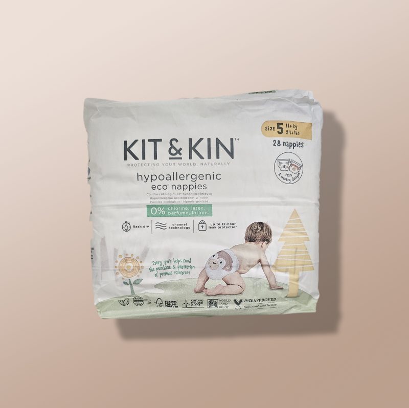 Kit&Kin - Eco-Nappies 5 (11+Kg) 28Pcs