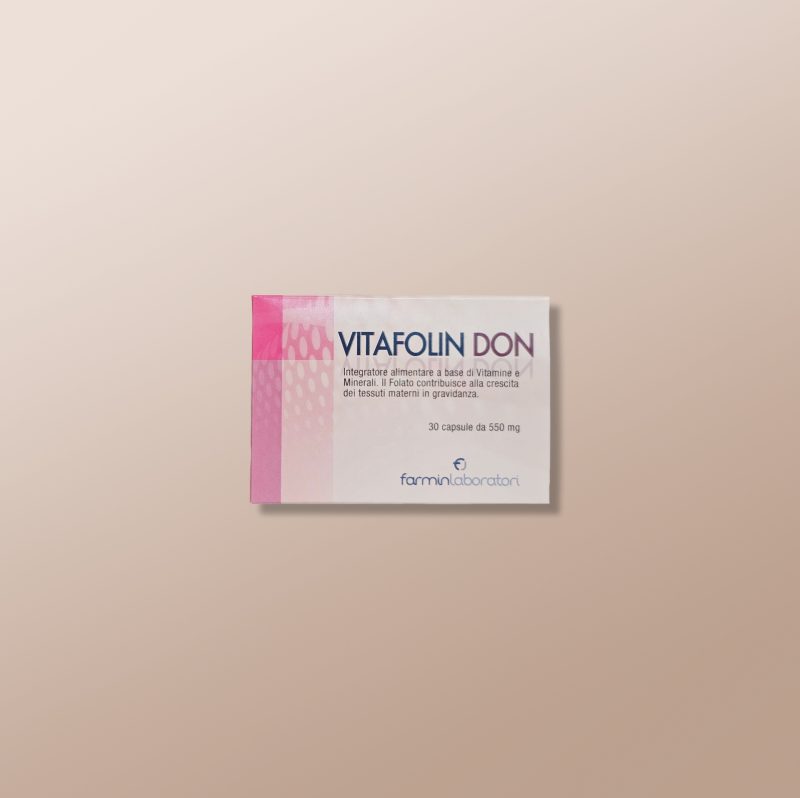 Farminlaboratori - Vitafolin Don 30 Capsules