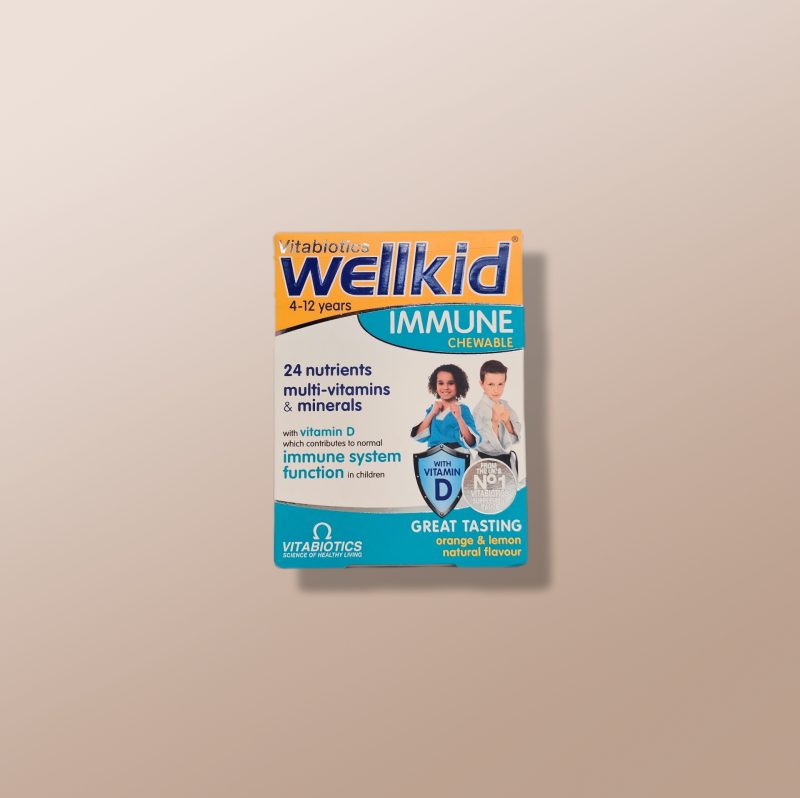 Vitabiotics - Wellkid Immune Chewable 30 Chewable Tablets